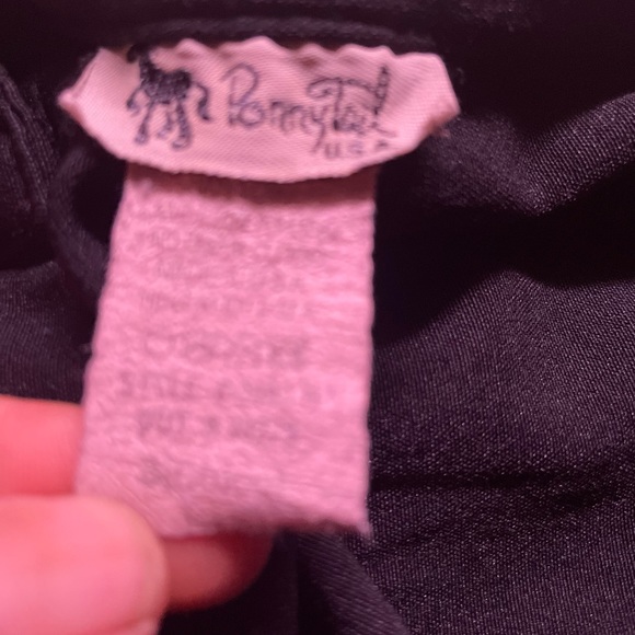 Ponnytail usa. stretchy soft feel 5 pockets Black small 0-2 - Picture 6 of 7